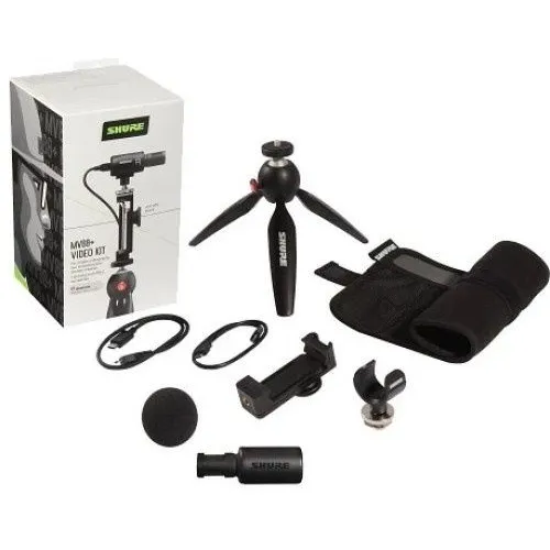 Микрофон SHURE MV88+, черный
