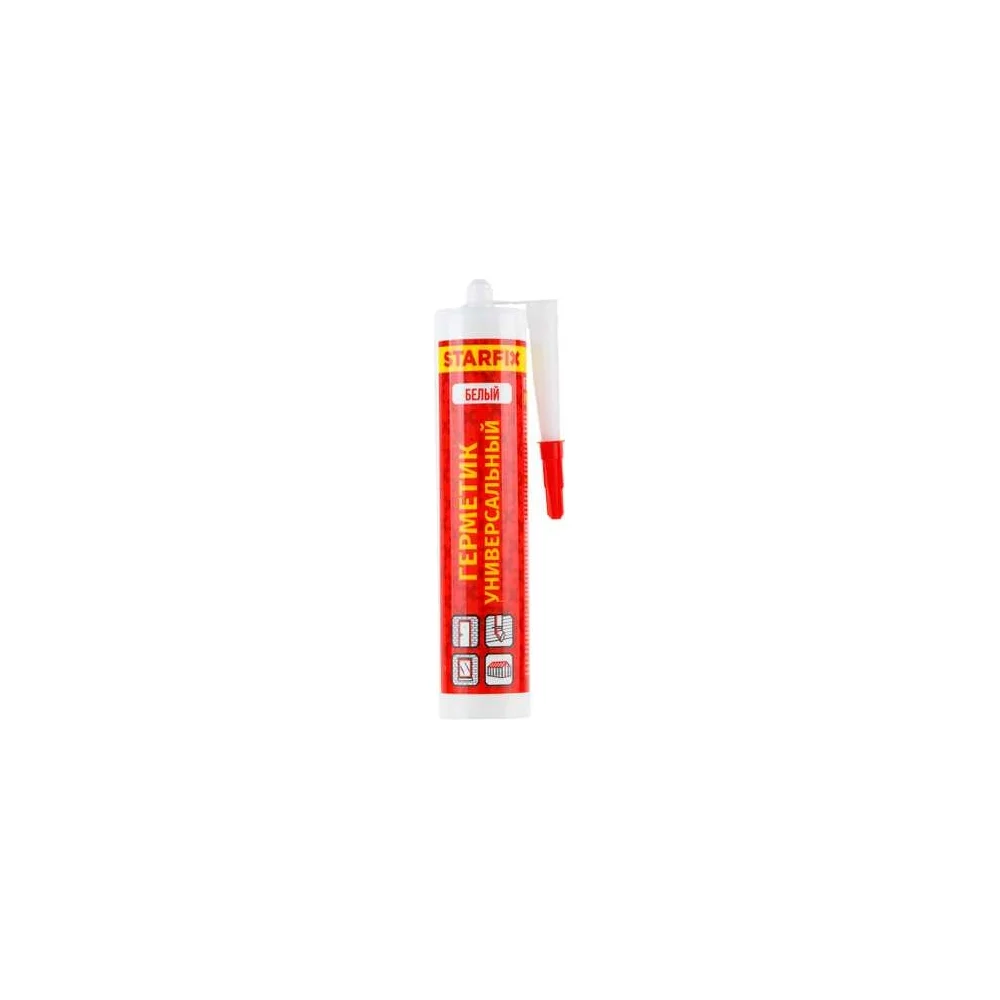 Универсальный силиконовый герметик STARFIX Universal Silicone SM-77768