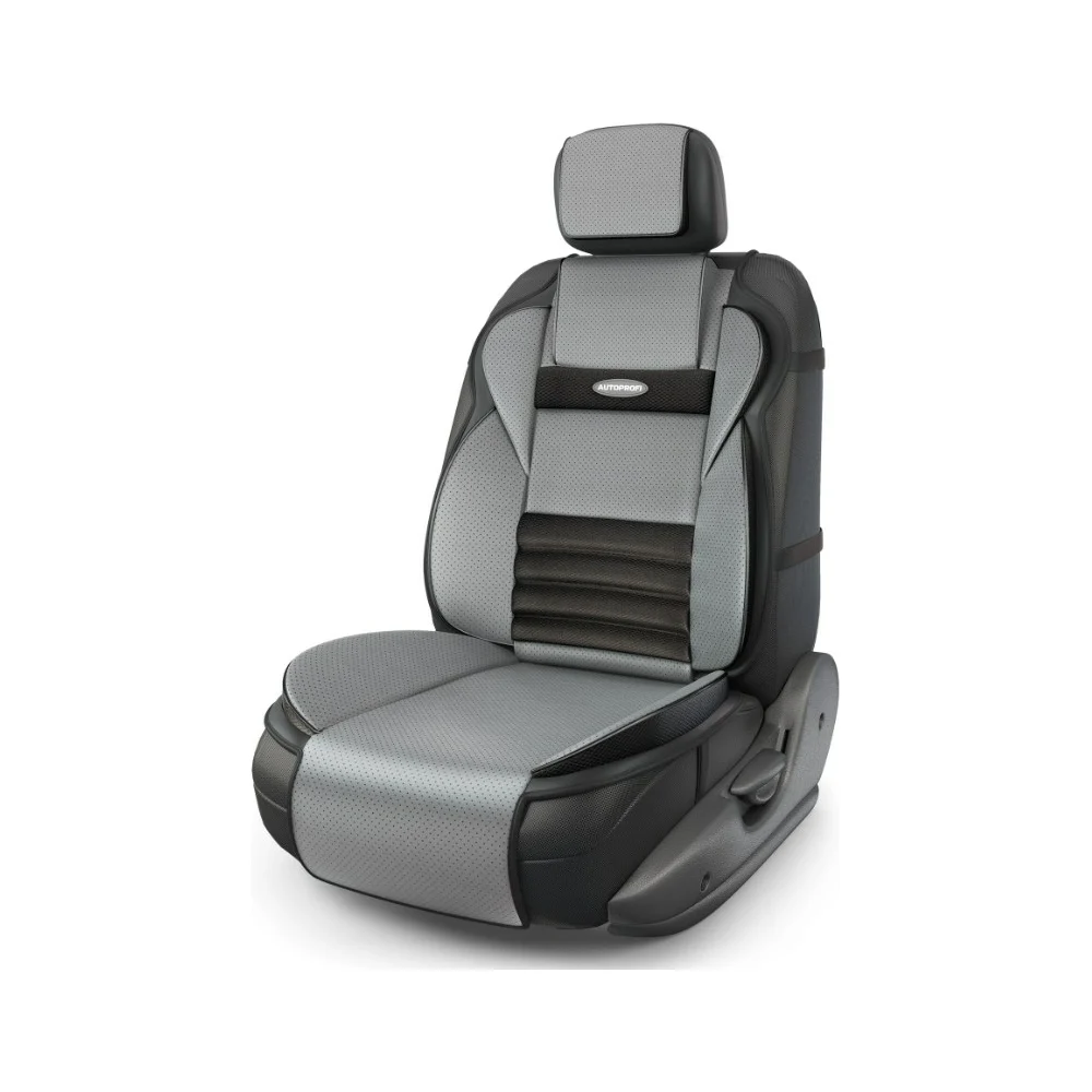 Накидка на сиденье AUTOPROFI Multi Comfort MLT-320G BK/D.GY