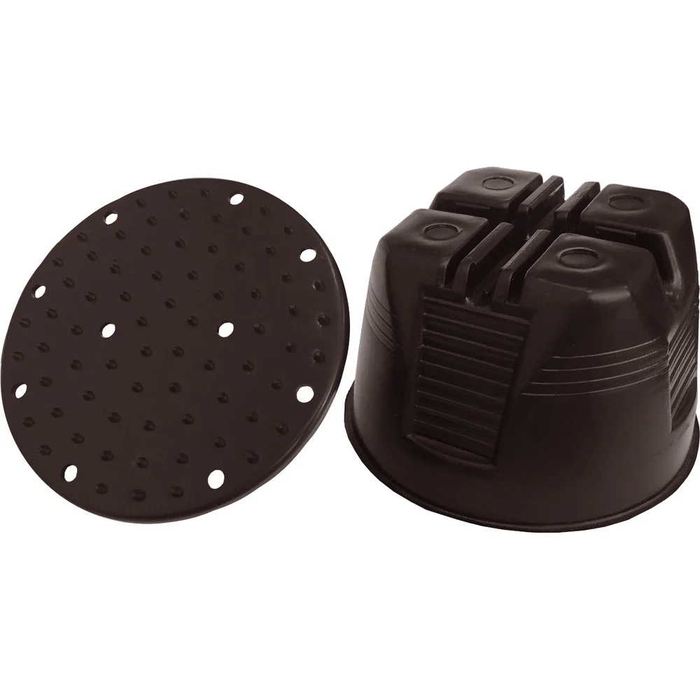 Держатель круглого проводника для плоской кровли EZETEK 91053