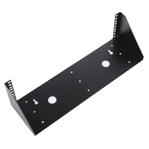 Кронштейн телеком. ЦМО (КНО-В-2U-9005) 2U 19" 96мм нагр.:30кг черный (упак.:1шт)