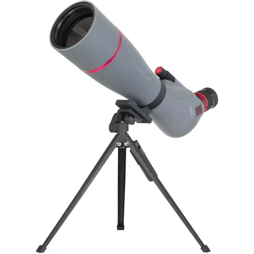 Зрительная труба LEVENHUK Plus d80мм 60x серый [85933]