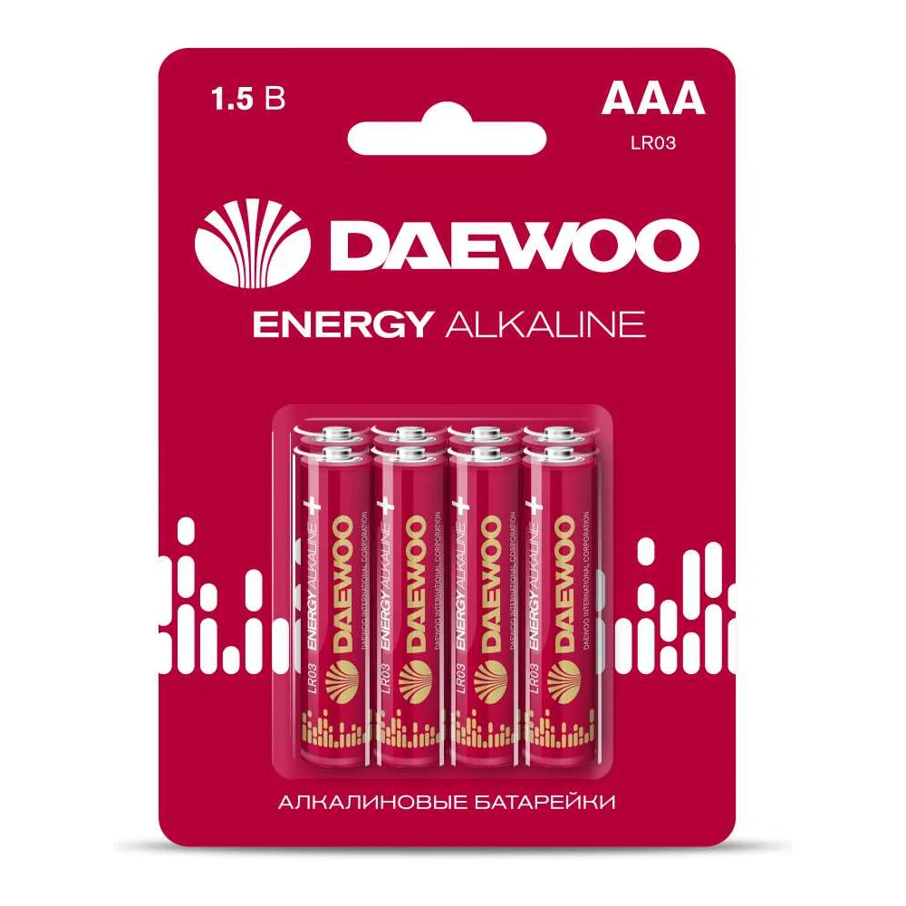 Алкалиновая батарейка DAEWOO ENERGY Alkaline 2021 5031111