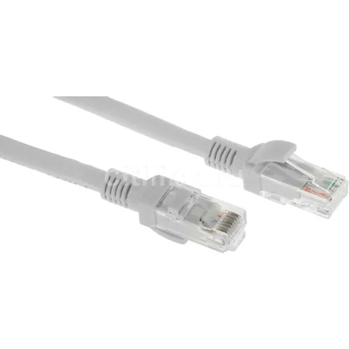 Патч-корд NTSS NTSS-PC-UTP-RJ45-6-1.0-LSZH-GY, вилка RJ-45, вилка RJ-45, кат.6, LSZH, 1м, серый