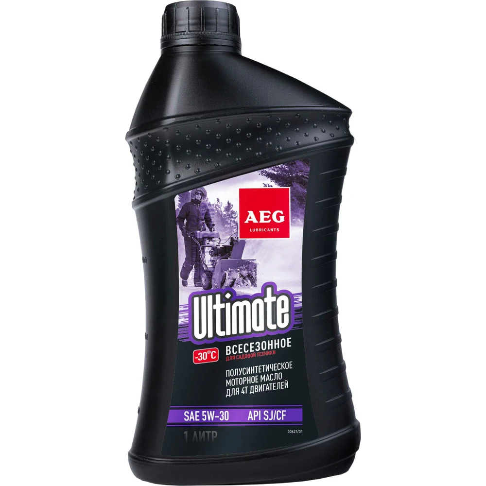 Четырехтактное полусинтетическое масло AEG Lubricants Ultimate SAE 5W30 API SJ/CF 30621