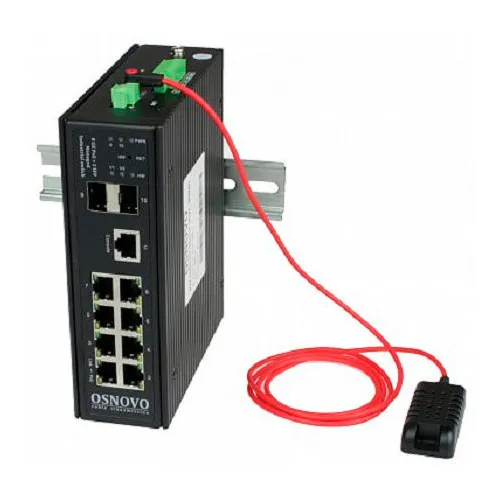 Коммутатор OSNOVO SW-80802/ILS(port 90W,300W), управляемый
