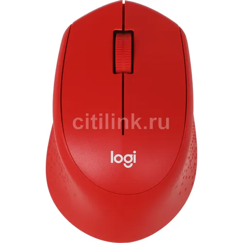Мышь беспроводная Logitech M280, радио, оптическая, USB, 1000dpi, красный [910-004308]