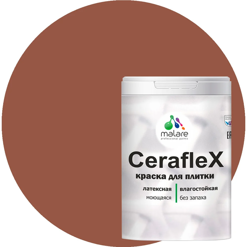 Резиновая краска для плитки MALARE Ceraflex 2036744685041