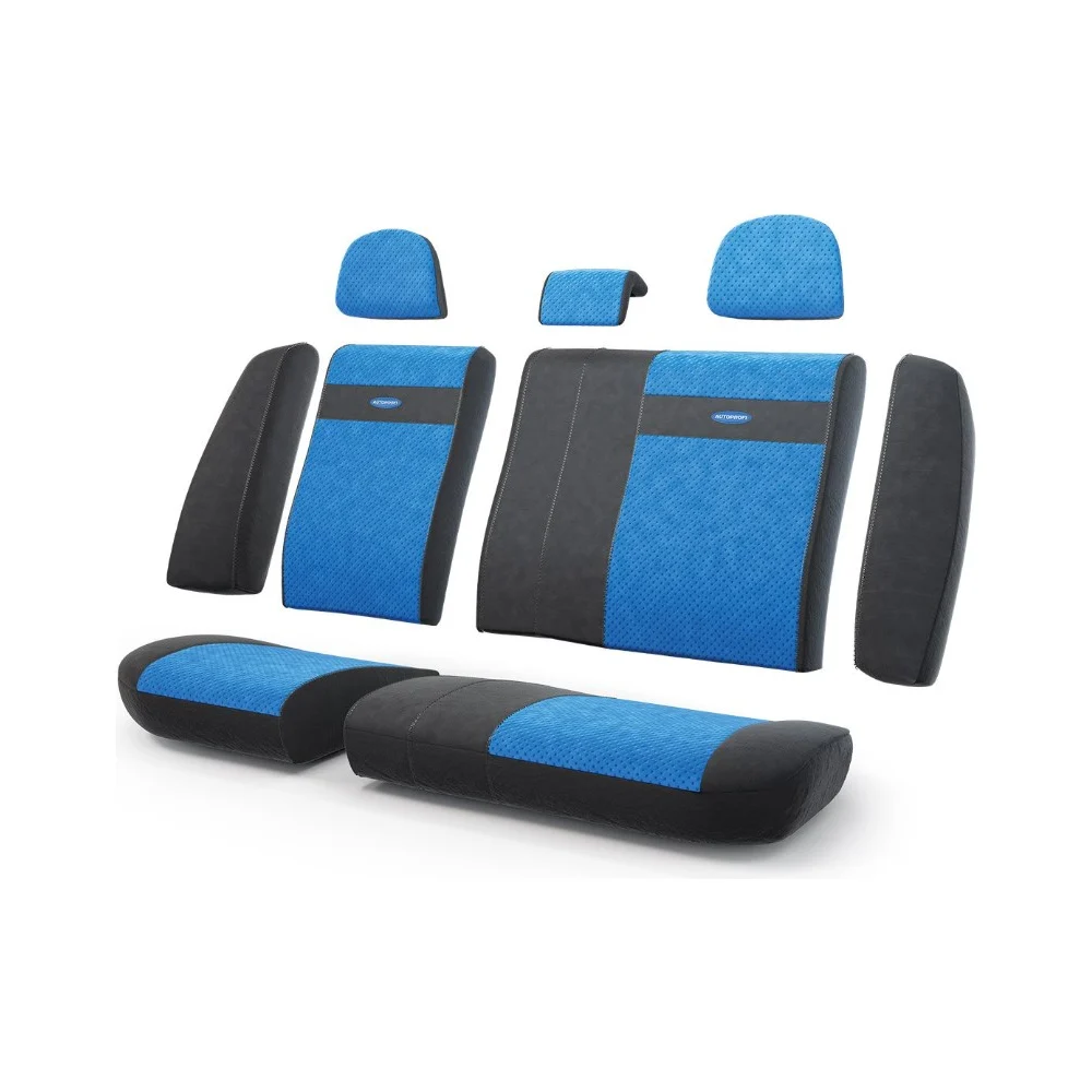 Авточехлы-трансформеры AUTOPROFI TRS-002 BK/BL