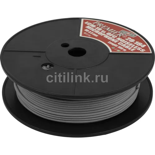 Кабель акустический PREMIER LCM-18 SL, медный, 100м, серебристый [28-184 100]