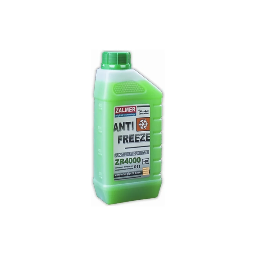 Антифриз ZALMER Antifreeze ZR4000 LLC G11 ZR40G001