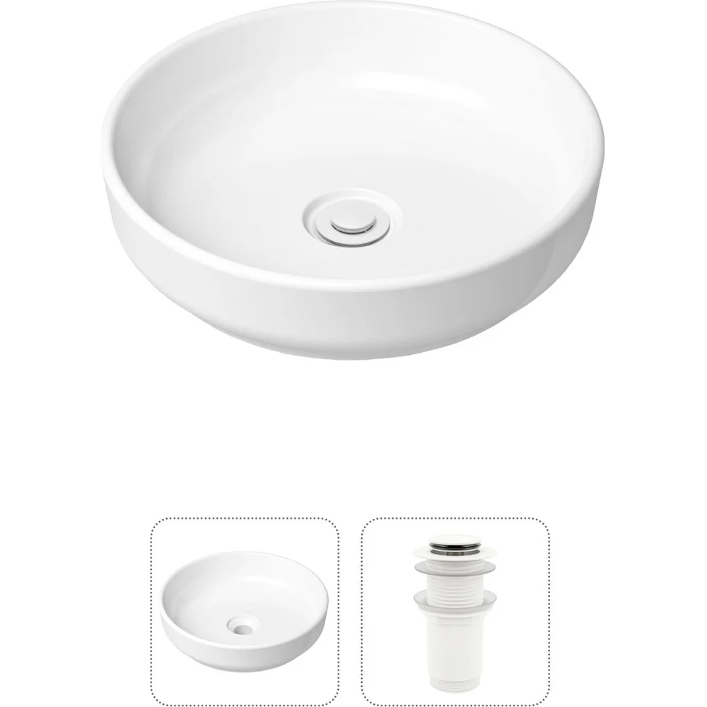 Накладная раковина для ванной Lavinia Boho Bathroom Sink Slim 21520826