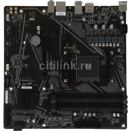 Материнская плата Gigabyte A520M DS3H V2, Socket AM4, AMD A520, mATX, Ret