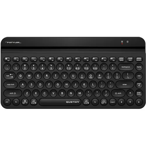 Клавиатура A4TECH Fstyler FBK30, беспроводная, USB, Bluetooth/Радиоканал, мембранная, черный [fbk30 black]