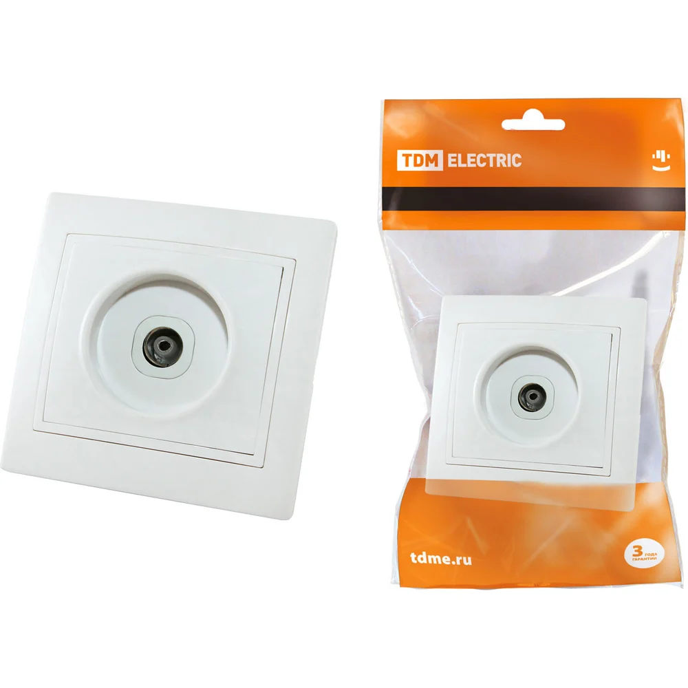 Телевизионная розетка TDM ELECTRIC Таймыр SQ1814-0022
