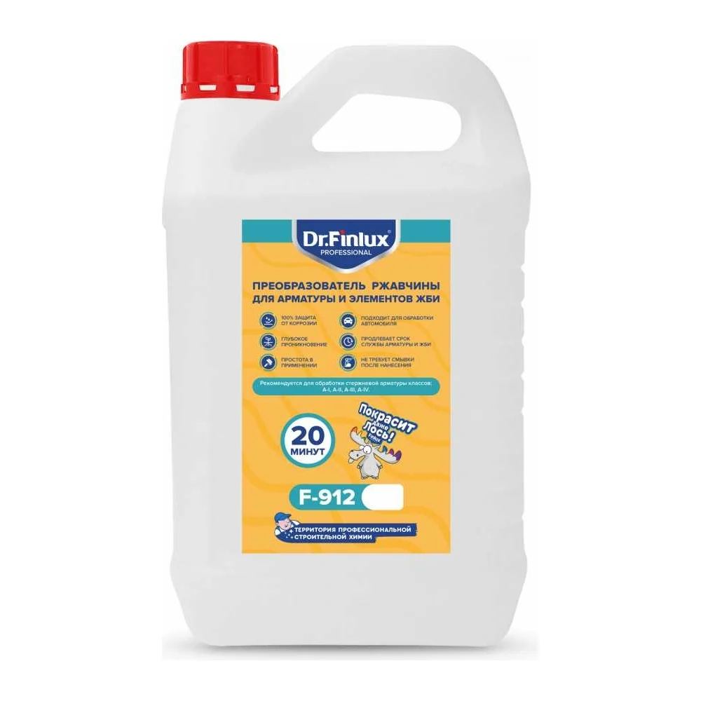 Нейтральный преобразователь ржавчины Finlux Dr. F-912 4603783202348