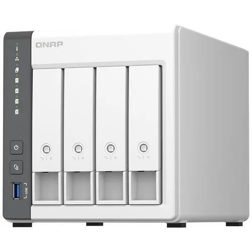 Сетевое хранилище NAS Qnap TS-433-4G, 4-bay, настольный, Cortex-A55