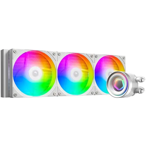 Система водяного охлаждения ID-COOLING FX360 Inf, 4-pin, ARGB, 120мм, черный, retail [fx360 inf white]