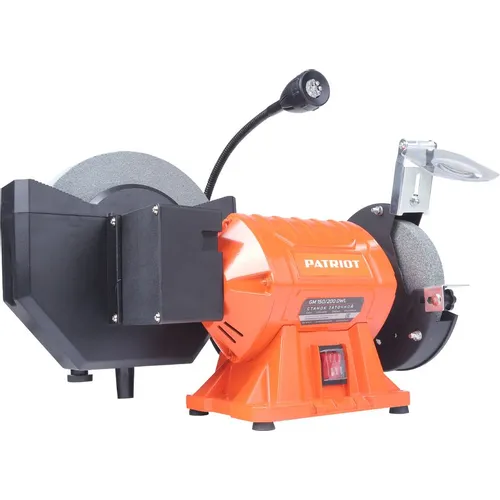 Точильный станок Patriot GM 150/200 DWL Expert, 550Вт [160301537]