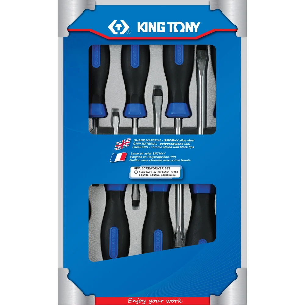 Набор отверток KING TONY 30118MR