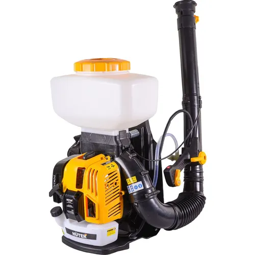 Опрыскиватель Huter GS-5215, бензиновый, ранцевый, 14л, желтый/черный [70/13/67]