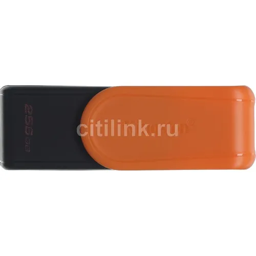 Флешка USB Kingston DataTraveler Exodia S 256ГБ, USB3.0, оранжевый и черный [dtxs/256gb]
