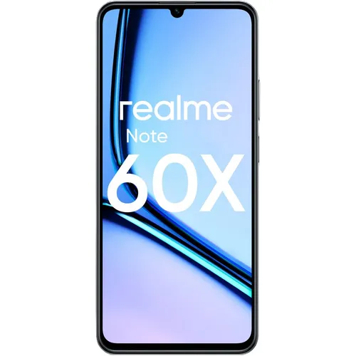 6.74" Смартфон REALME Note 60х 4/128Gb, RMX3938, IPS, 90Гц, 5000мAч, черный