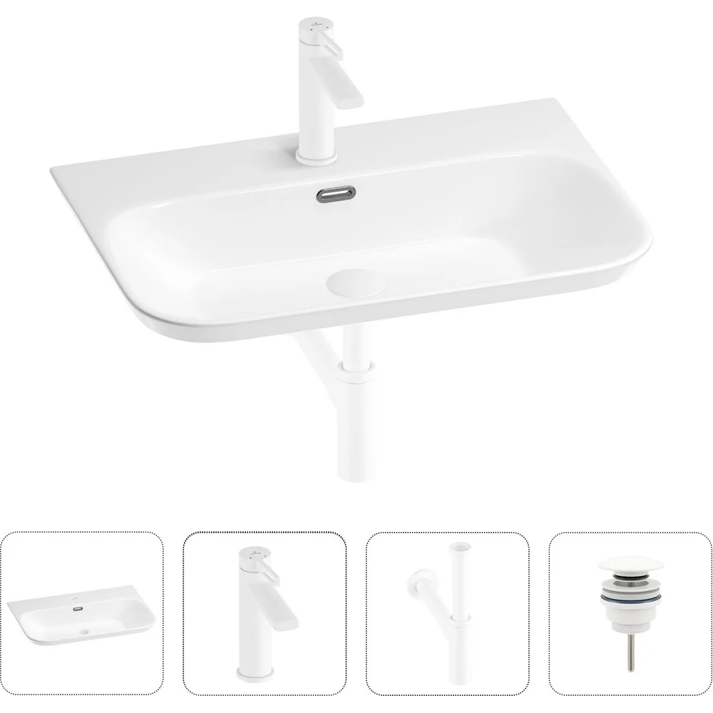 Раковина для ванной Wellsee Éclatant 2.0 201003790