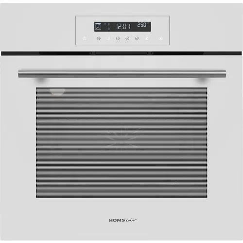 Духовой шкаф электрический HOMSAIR OEH606WH, 60л, дверца с 3 стеклами, белый