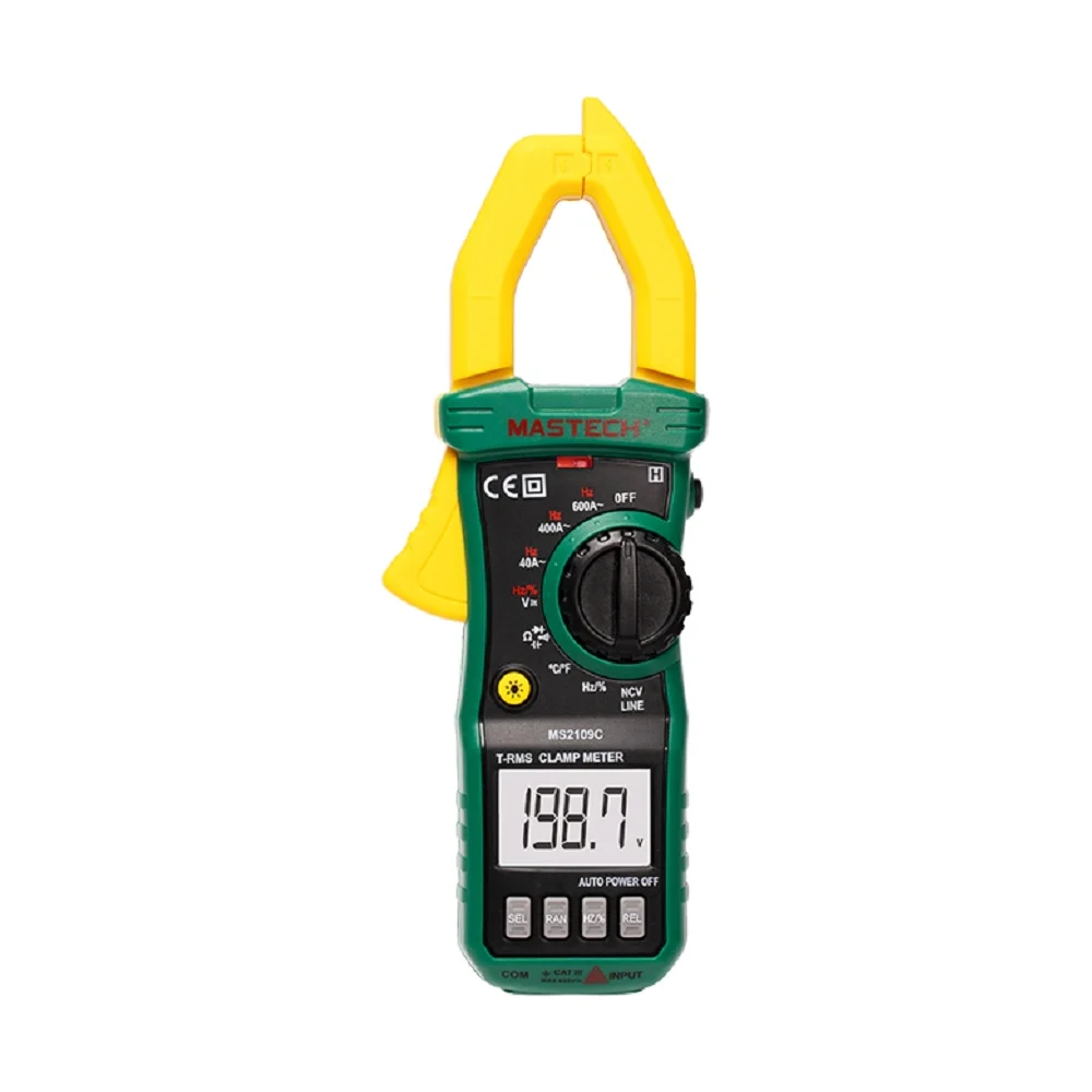 Токоизмерительные цифровые клещи Mastech MS2109C 00-00013503