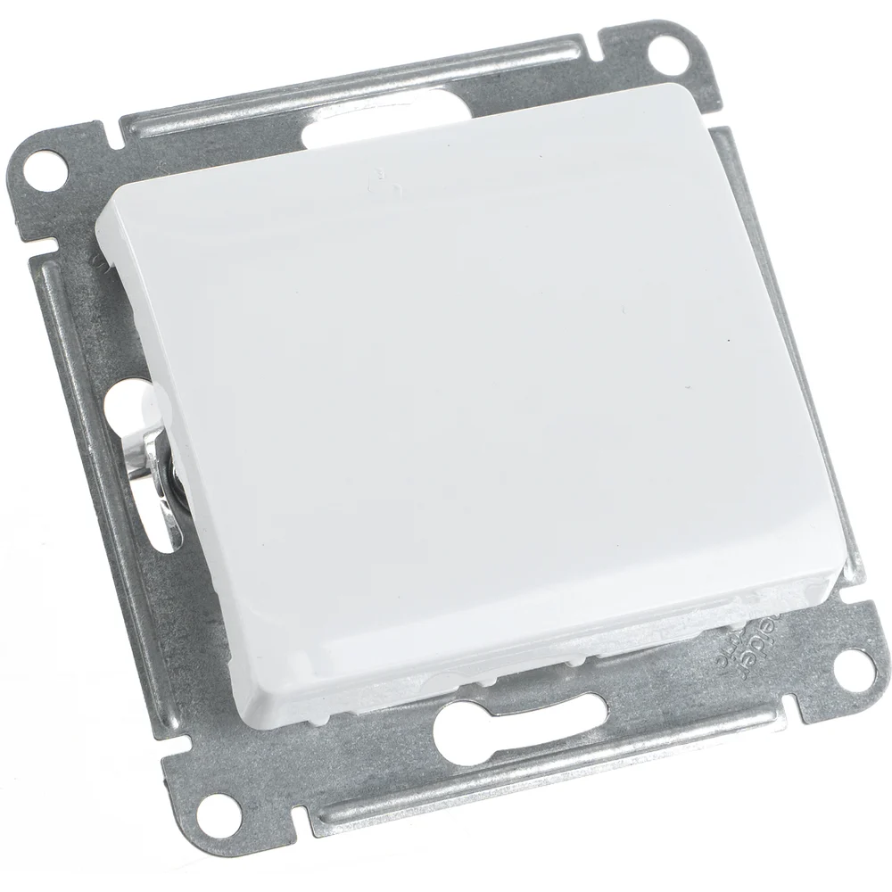 Одноклавишный переключатель Systeme Electric GLOSSA GSL000171