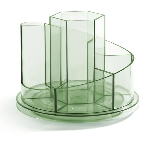 Органайзер настольный Deli 8943GREEN, 150x150x114, пластик, зеленый