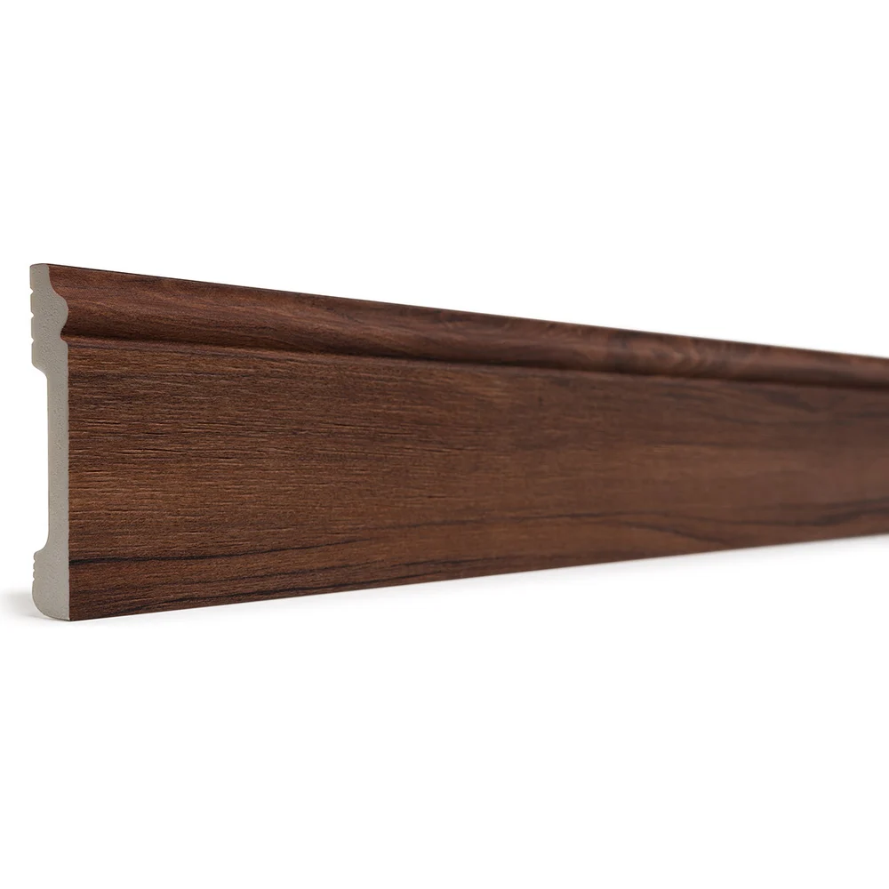Ударопрочный влагостойкий напольный плинтус Decor-Dizayn 005-88SH