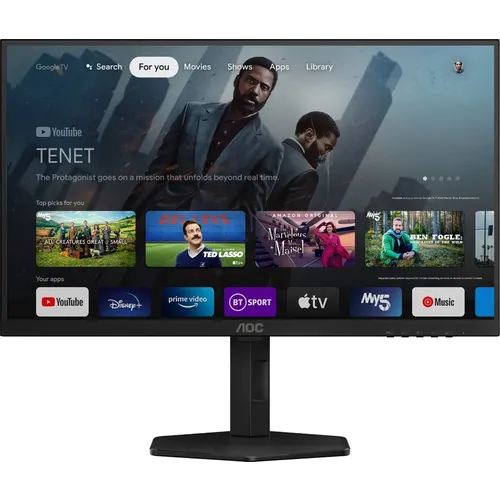 27" Монитор AOC Q27G4XY, 2560x1440, VA, 180Гц, 2хHDMI, 1хDP, черный