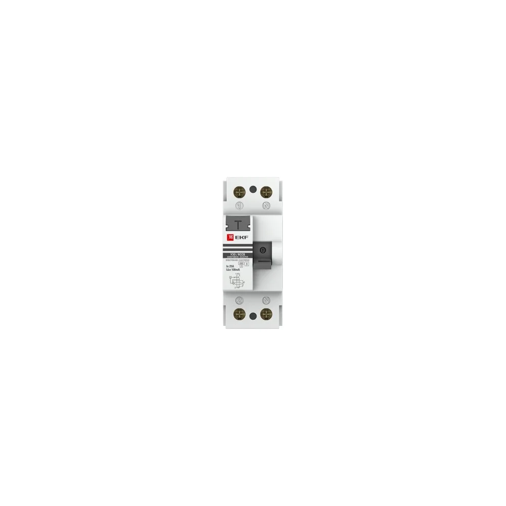 Селективное устройство защитного отключения EKF PROxima elcb-2-100-100S-em-pro