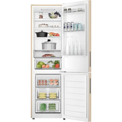 Холодильник двухкамерный HAIER CEF538CGG золотистый