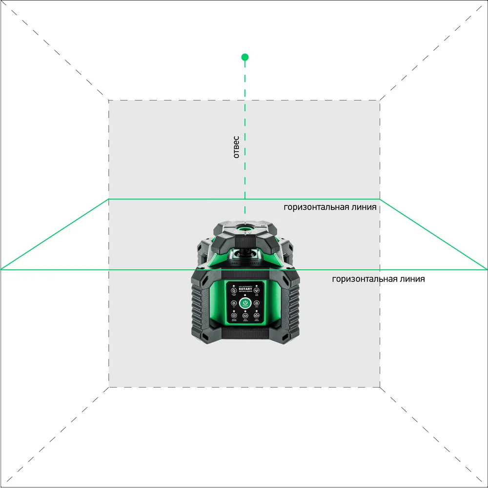Лазерный нивелир ADA ROTARY 500 HV-G SERVO А00579