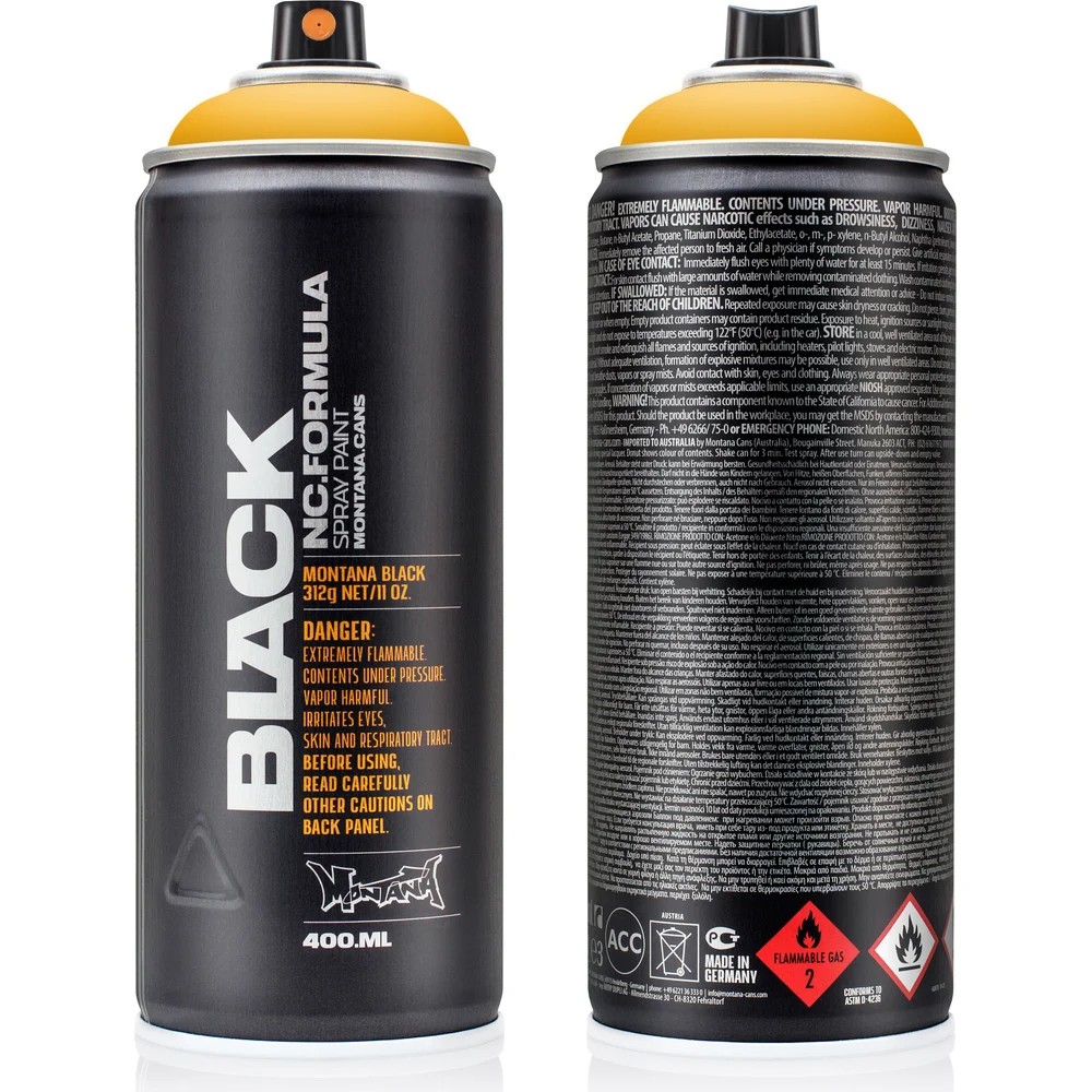 Краска Montana BLACK 1045 BLK
