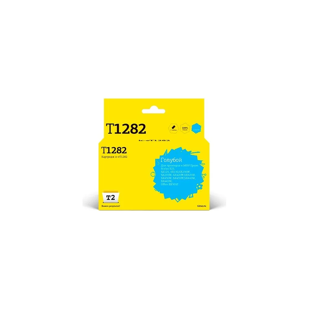 Картридж для Epson Stylus S22 SX125 SX130 SX230 SX420W Office BX305F T2 IC-ET1282