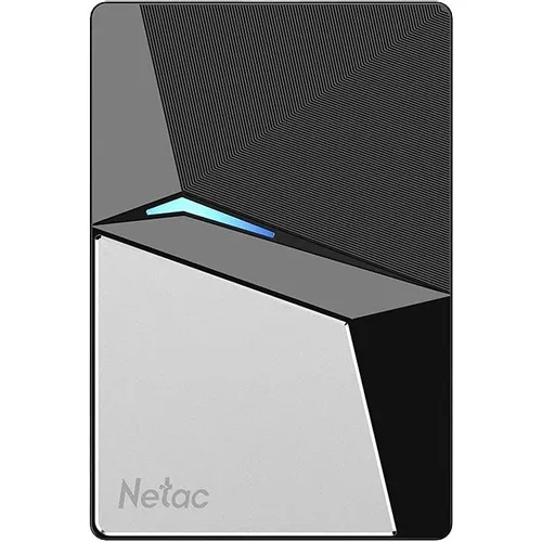 240ГБ Внешний диск SSD NETAC Z7S NT01Z7S-240G-32BK, USB-C, запись - 480МБ/с, чтение - 550МБ/с, черный