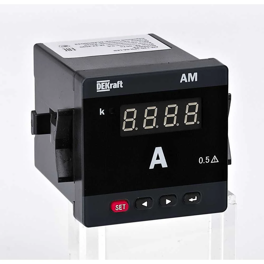 Цифровой амперметр DEKraft АМ-48D 50325DEK