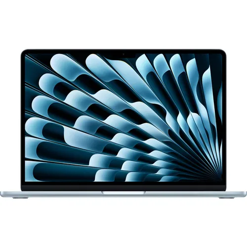 Ноутбук Apple MacBook Air A3240, 13.6", 2025, Retina, Apple M4 10 core 4ГГц, 10-ядерный, 16ГБ 512ГБ SSD, macOS, голубой [mc6u4ll/a]