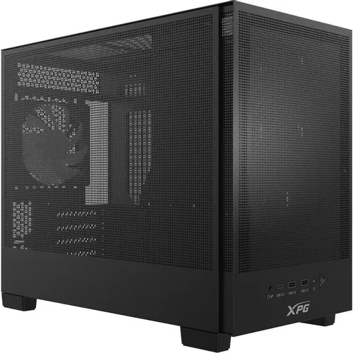 Корпус mATX XPG Valor Mesh Nano, Mini-Tower, без БП, черный [valormeshnanomaa-bkcww]