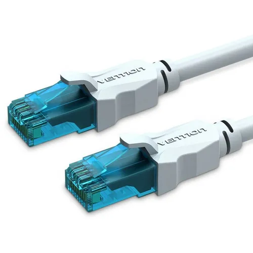 Патч-корд VENTION VAP-A10-S1500 литой (molded), U/FTP, кат.5E, 15м, 4 пары, 26AWG, медь бескислородная, многожильный, серый
