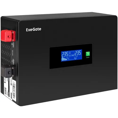 ИБП EXEGATE IdealSine SR-1000.LCD.2SH, 1000ВA [ex295993rus]