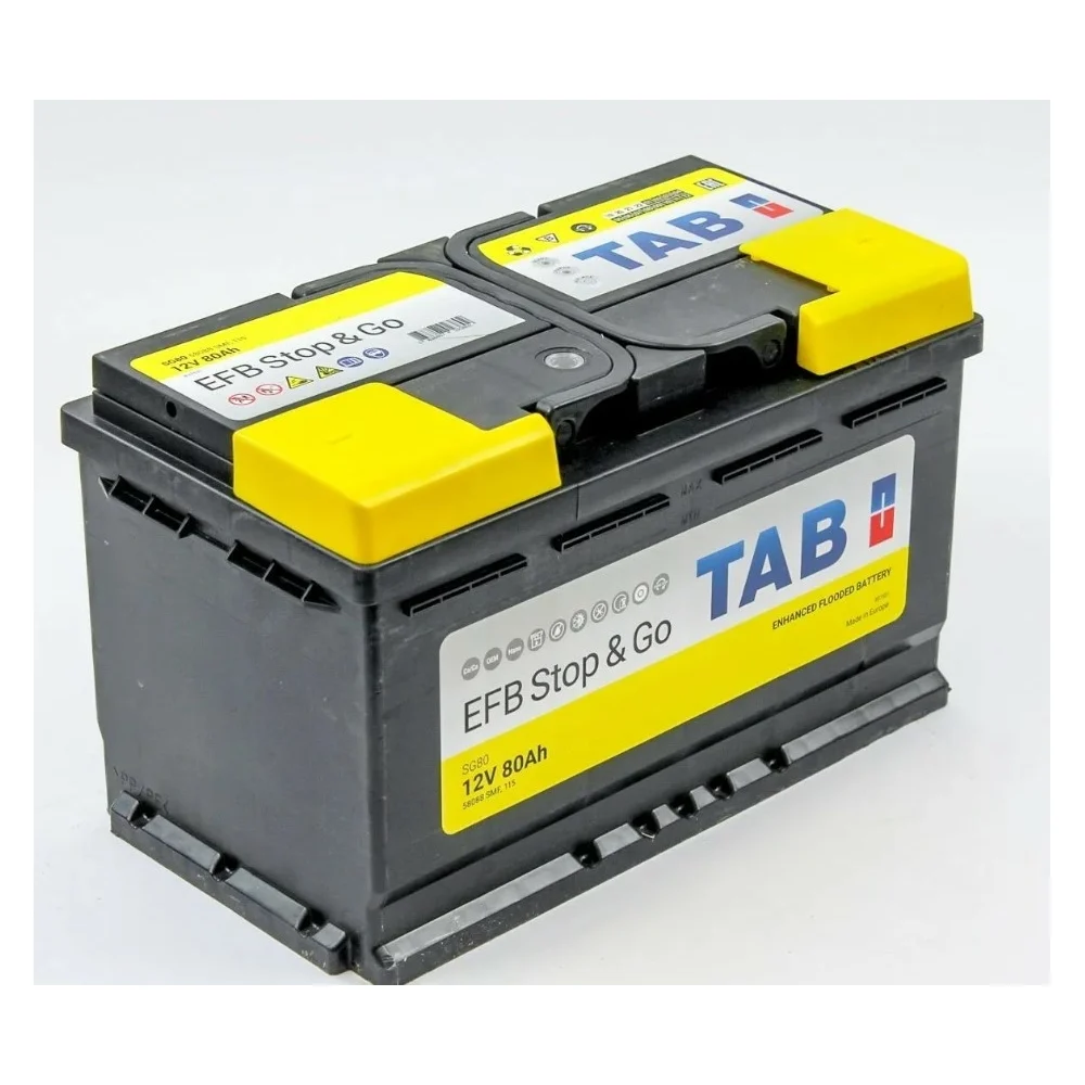 Аккумуляторная батарея TAB EFB Stop&Go 6СТ-80.0 212080