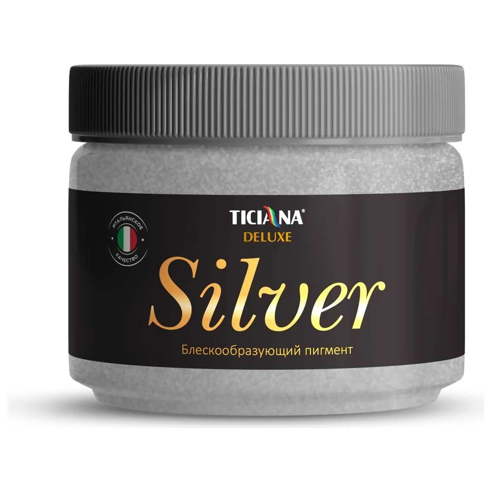 Блескообразующий пигмент Ticiana DeLuxe Silver 4300002809