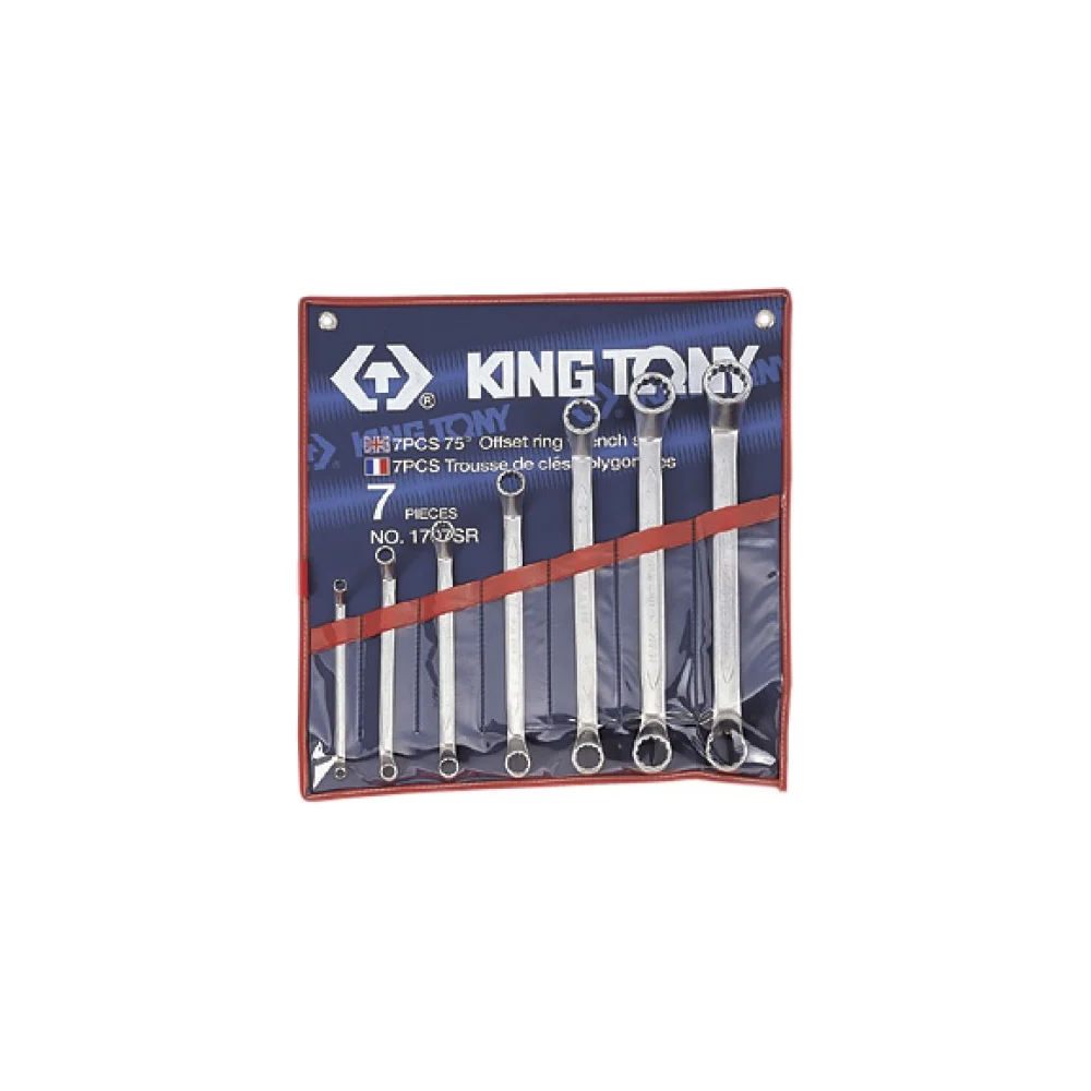 Набор накидных ключей KING TONY 1707SR