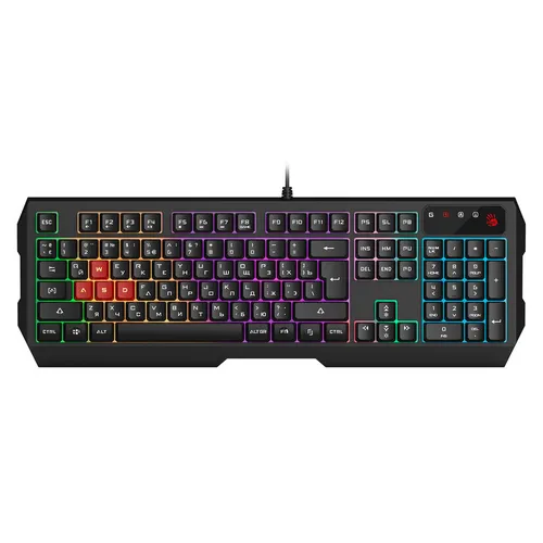 Клавиатура A4TECH Bloody B135N, проводная, USB, мембранная, черный