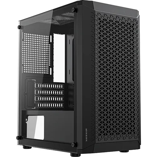Корпус mATX Accord ACC-509, Mini-Tower, без БП, черный